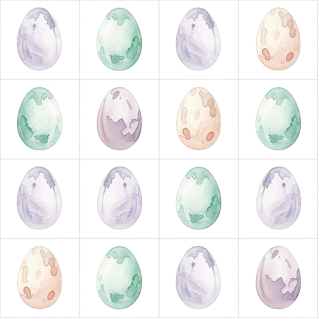 Lavender Dinosaur Egg Wallpaper, Geometric Kids Decor, Pastel Nursery Wall Art, Modern Seamless Pattern Design