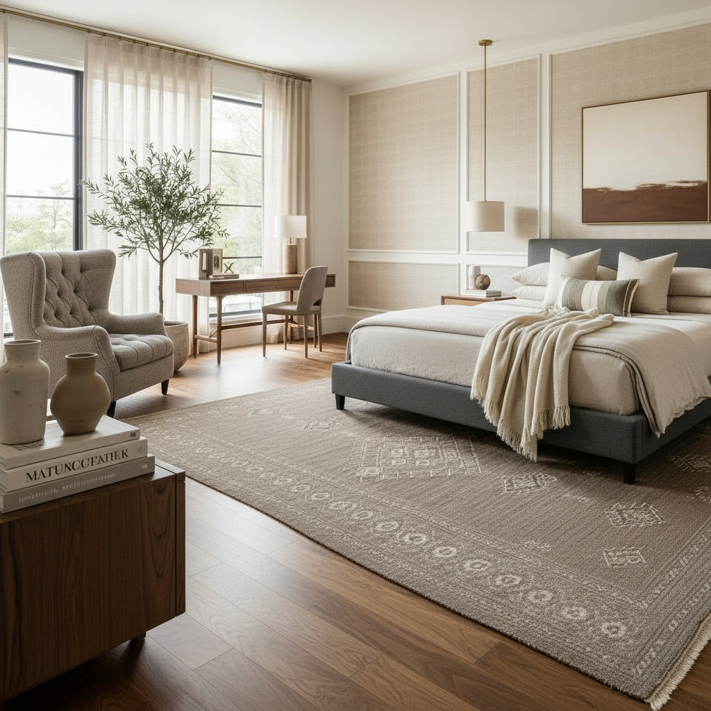 Natural Linen Texture Wallpaper, Beige Fabric Weave Pattern, Organic Textile Wall Decor, Neutral Peel and Stick Design